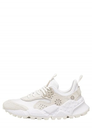 Flower Mountain Kotetsu Sneakers Damen Weiß | KZS7114BU