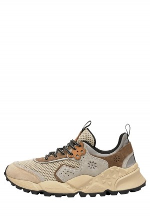 Flower Mountain Kotetsu Sneakers Herren Grau Beige | EGH5075CC