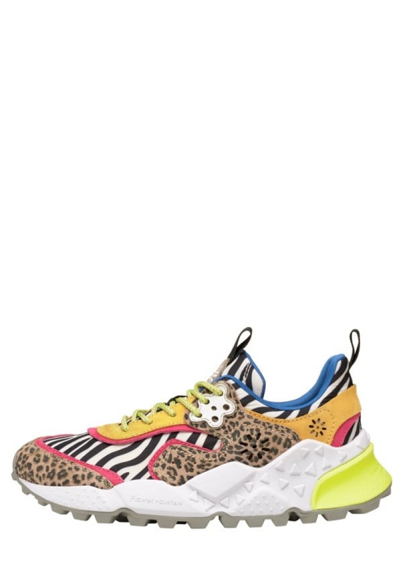 Flower Mountain Kotetsu Sneakers Damen Braun | SMA8319SX