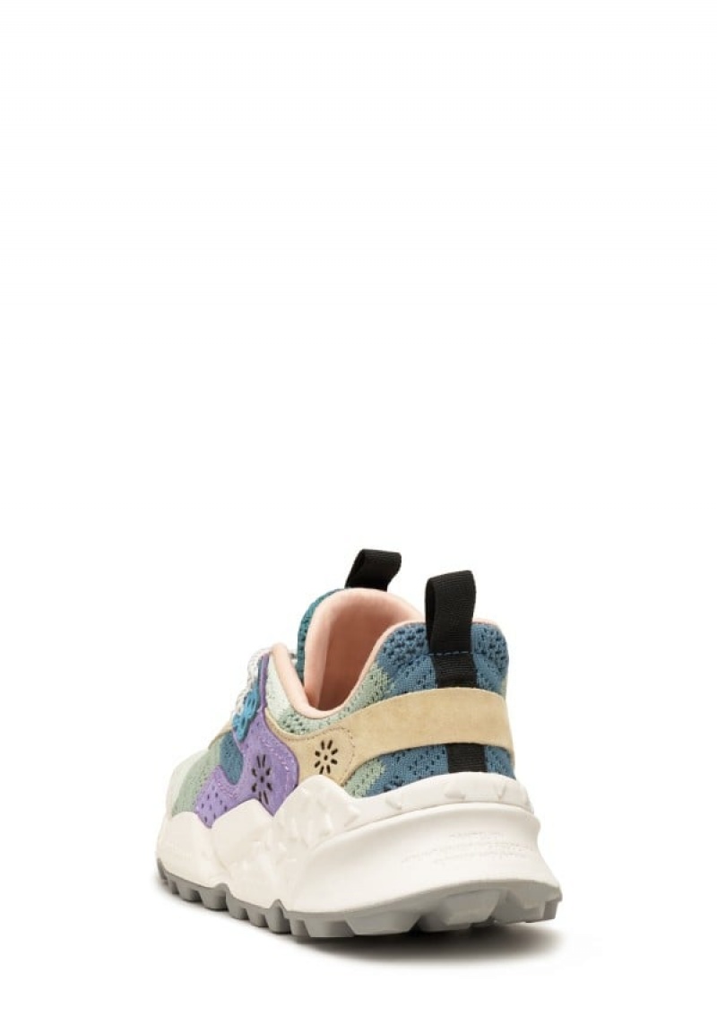 Flower Mountain Kotetsu Sneakers Damen Hellblau Grau | WHM481HG