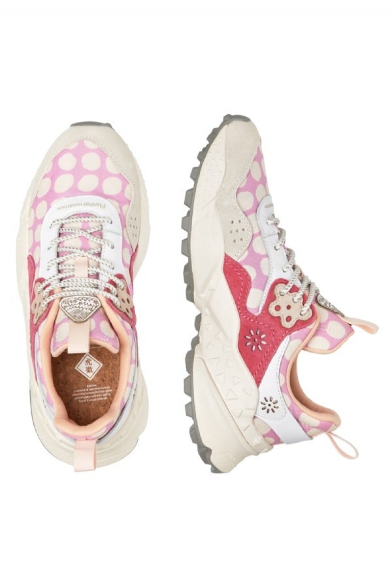 Flower Mountain Kotetsu Sneakers Damen Rosa Fuchsie | KFS4013XL