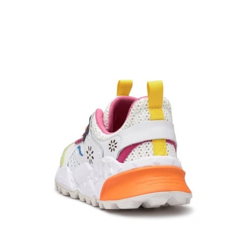 Flower Mountain Kotetsu Sneakers Damen Weiß | ULJ8122XV