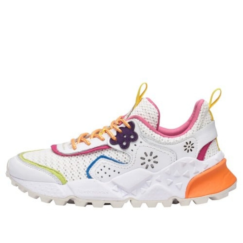 Flower Mountain Kotetsu Sneakers Damen Weiß | ULJ8122XV