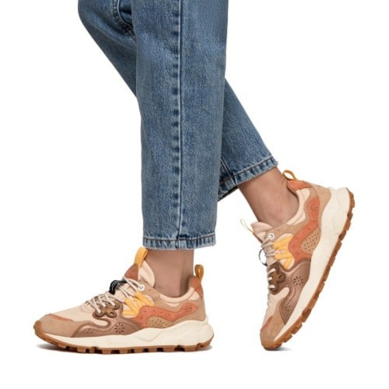 Flower Mountain Yamano 3 Sneakers Damen Braun | GCU6969OP