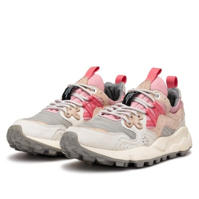 Flower Mountain Yamano 3 Sneakers Damen Grau | GJX2822DK