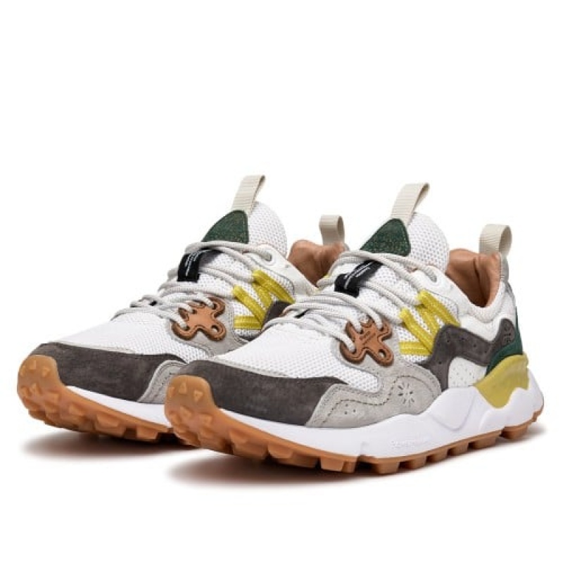 Flower Mountain Yamano 3 Sneakers Herren Weiß | BAB9111SV