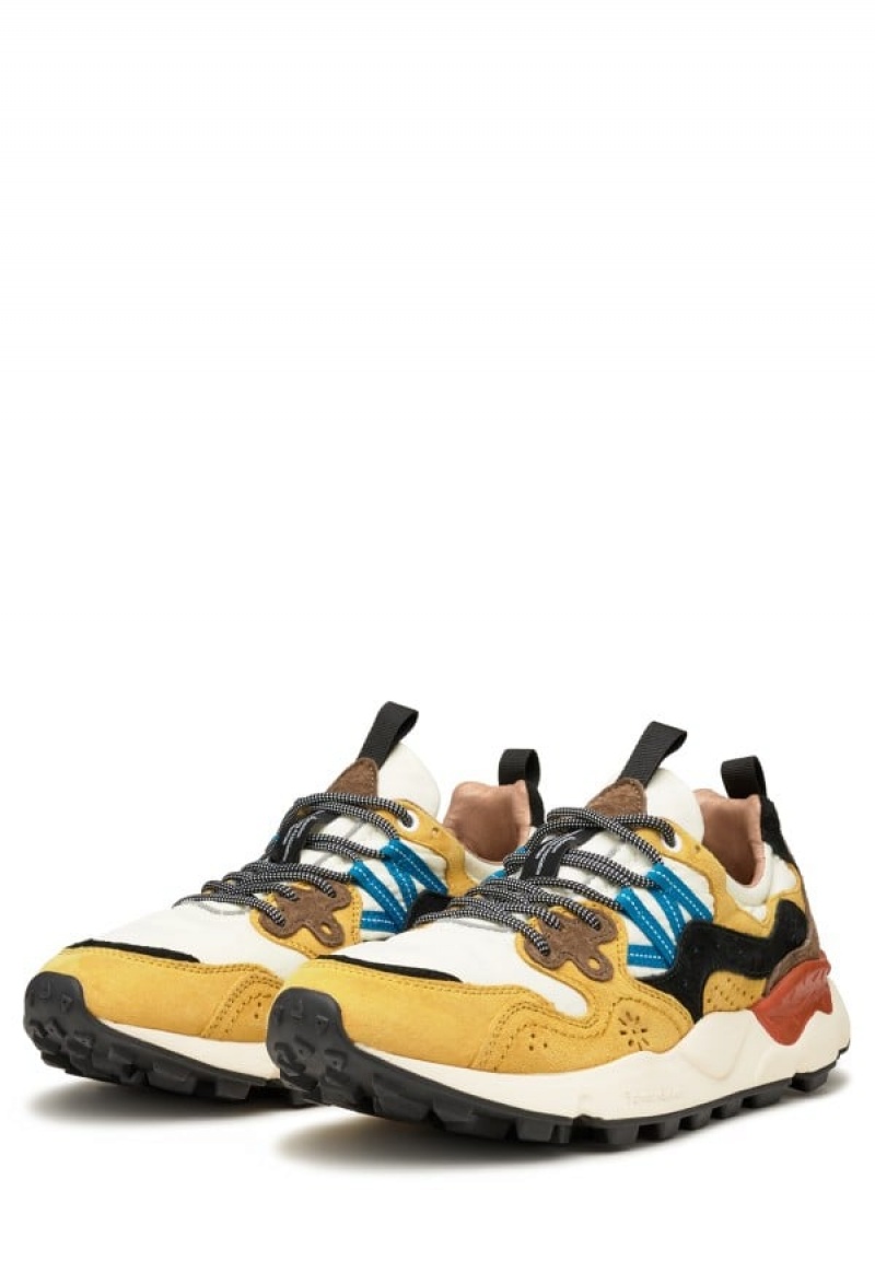 Flower Mountain Yamano 3 Sneakers Herren Weiß | KDX5381XR