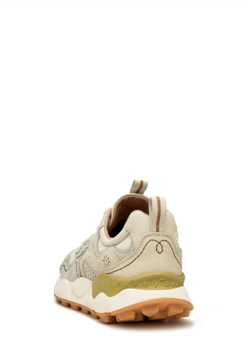 Flower Mountain Yamano 3 Uni Uw Sneakers Damen Beige | VXU2677LU